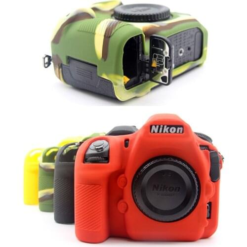 Silicone Skin Case DSLR Camera Body Cover Protector Video Lens Bag For Nikon D850 D750 D7500 portable pouch