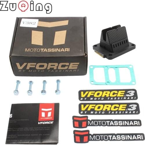 V Force 3 Reed Valve Assembly For Yamaha YZ85/YZ80 Suzuki RM85L For Yamaha AT2 AT3 DT100 DT125 DT175 TY175 TY250 02-15 V382S-A