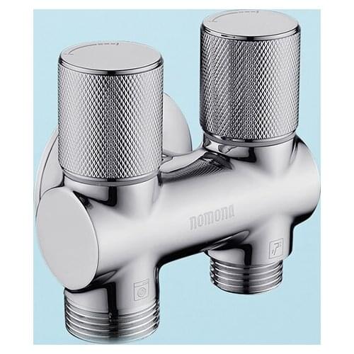 High Quality Bathroom accessories G 1/2 Brass T-Adapter Valve For Bidet Sprayer And Toilet