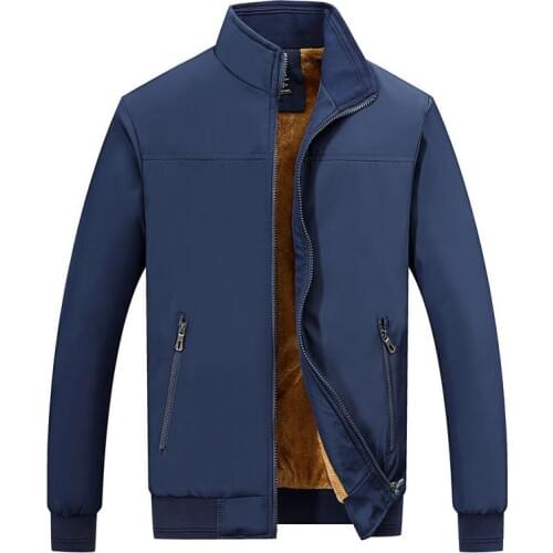 Winter Jacket Men Casual Jackets Thick Men Outwear Jacket Male Clothing Fleece Thicken Plus Cashmere Mens Jackets and Coats