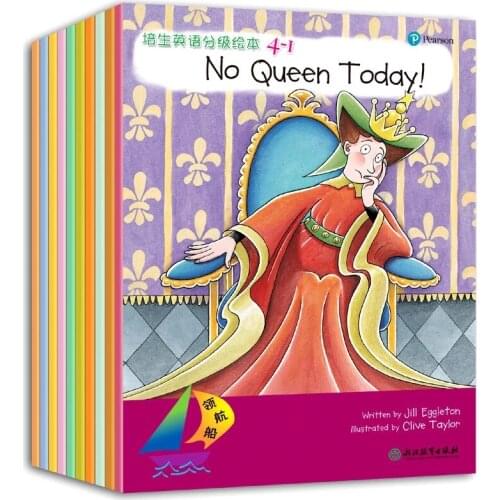 1set 10 books 1-4 level Graded reading,Comprehensive articles hand book Helping Child to read Phonics English story Picture book