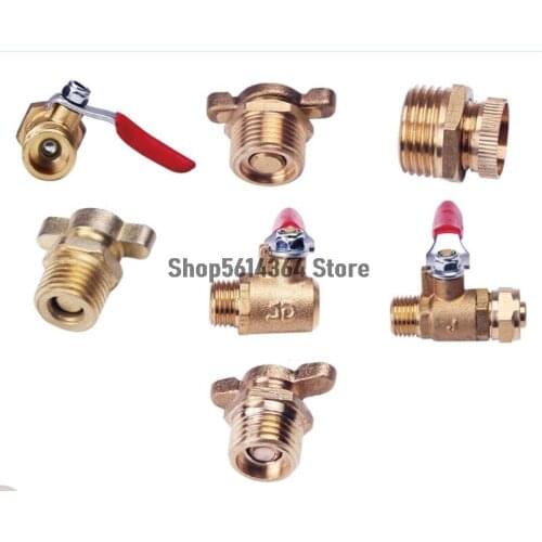 1pc 3/8PT 1/4PT 1/2PT Brass Fitting Ball Valve For Air Comprossor