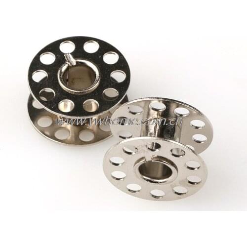 20Pcs Metal High Quality Sewing Machine Bobbins Spool for Brother Janome Singer Elna Bernina Toyota