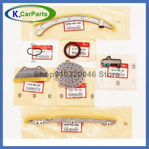 7Pcs Timing Chain Set Kit 14510-PRB-A01 14401-PNA-004 14540-RAA-A02 Fit For Honda Accord 2.4L Civic 2.0L K20Z3 K20A3K2 0Z1