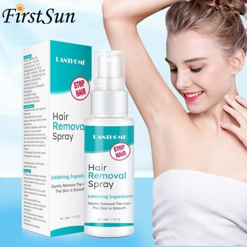 50ml Powerful Hair Removal Cream Spray Body Hair Depilatory Beard Bikini Legs Armpit Permanent Painless Hair Remover Spray