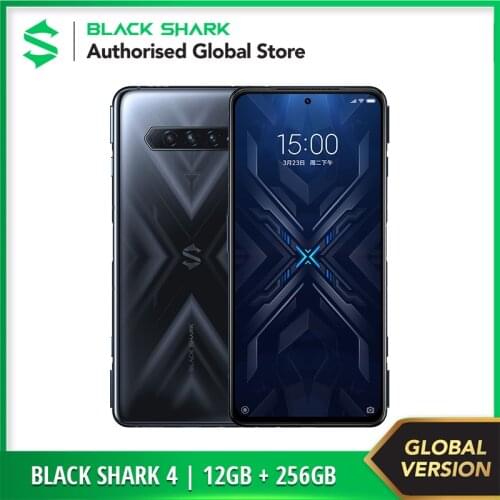 Global Version Black Shark 4 | 128GB ROM 12GB RAM 5G ( Brand New / Sealed ) Snapdragon870 Gaming Smartphone Cellular Mobile