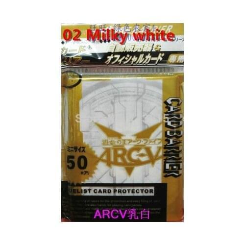 KMC 10 Bags/lot (500pcs) YuGiOh ARC-V card sleeves Board games card protector 50 sleeves/bag free shipping