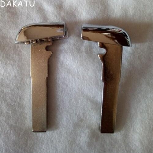 DAKATU Emergency smart spare key blade for Jeep Cherokee Renegade compass Smart remote key blade repalcement