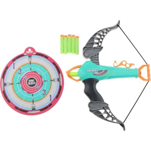 Children Simulation Outdoor Archery Model Sports Soft Bow and Arrow Toys