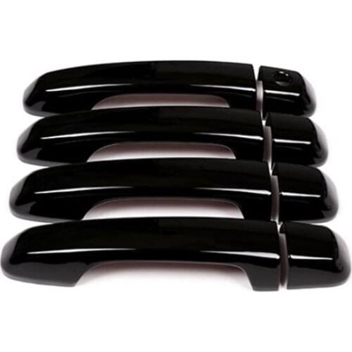 For Toyota Land Cruiser Prado 2018+ Car Outer Door Handle Sticker Cover Trim Sticker Fit Decorative Accessories