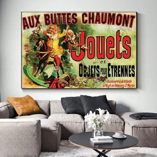Friends TV Aux Buttes Chaumont Jouets Canvas Painting Posters and Prints Wall Art Picture for Living Room Home Decoration