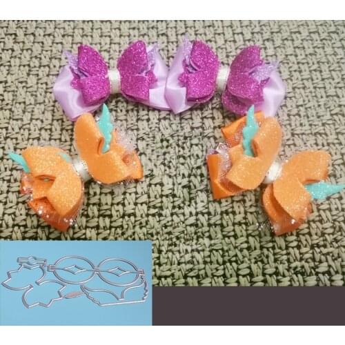 Exquisite bow tie, bow tie, hairpin, decorative belt, metal cutting template, paper template, scrapbook relief