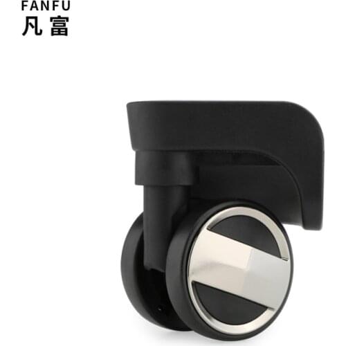 Luggage trolly wheel replacement universal casters wheel accessorie 360 spinner wheel pull rod box mute casters Luggage Wheel