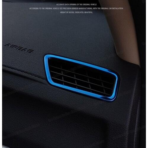 Lsrtw2017 Car Dashboard Vent Outlet Frame Trim for Geely Boyue Altas Emgrand 2016 2017 2018 2019 2020 2021 Interior Accessories