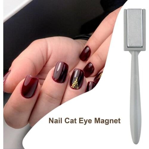 Nail Art Magnetic Stick Cat Eye Line Strip Effect Multi-functional Light Weight 3D Effect Nail Art Magnetic Stick for Girl