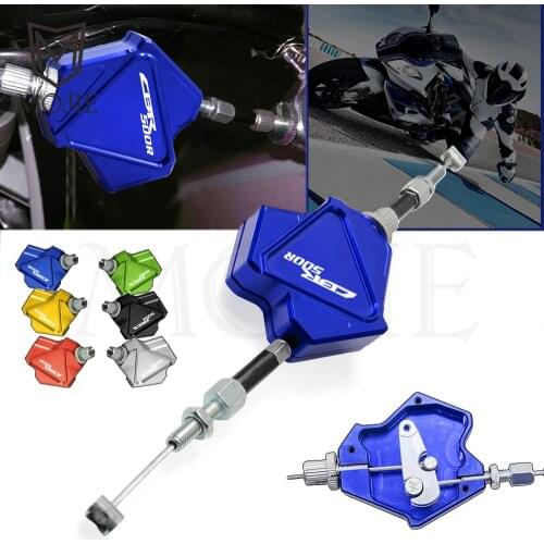 Motorcycle Stunt Clutch Lever Easy Pull Cable System For Honda CBR500R/CB500F/X CBR500R CB500F CB500X CBR CB 500 R F X 2013-2018