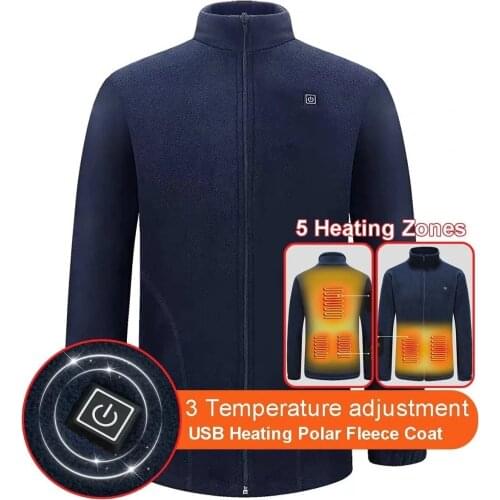 Men Women Heated Sweaters Winter Autumn Thickened Coats Vest Jackets Fleece Coats Heating Cashmere Vest Fashion Slim Furry Coat