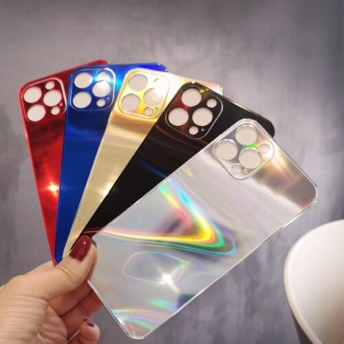 Nano PET Polar Light Mobile Phone Back Films Protective Film for iphone 12 12 Pro max Phone Full Cover Film Protector