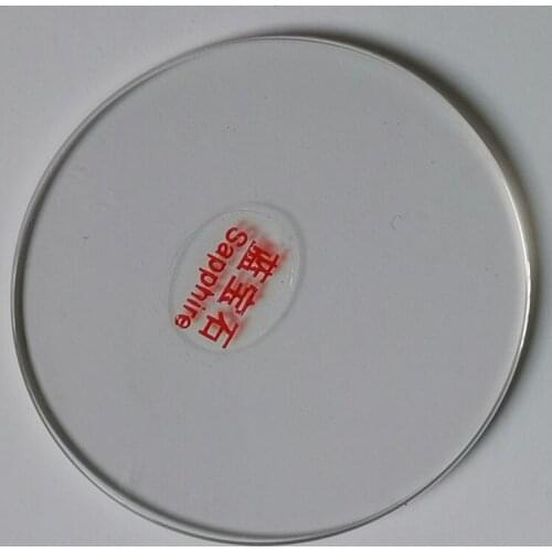 Watch Glass Sapphire Replacement Flat 1.0-1.2mm Thick in Diameters 24/29/30/31/32mm Transparent crystal 1Pieces