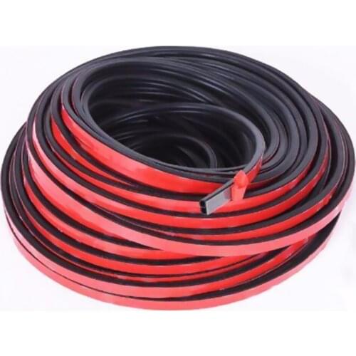 3 Meters B Type Car Door Seal Strip EPDM Noise Insulation Anti-Dust Soundproofing Car Rubber Seal