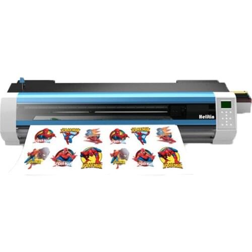 High quality outdoor CMYK eco solvent printer and cut machine a good price