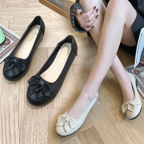 Big Size Shoes Woman Female Footwear Casual Sneaker Modis Shallow Mouth Autumn Oxfords Large Size Dress New Falt