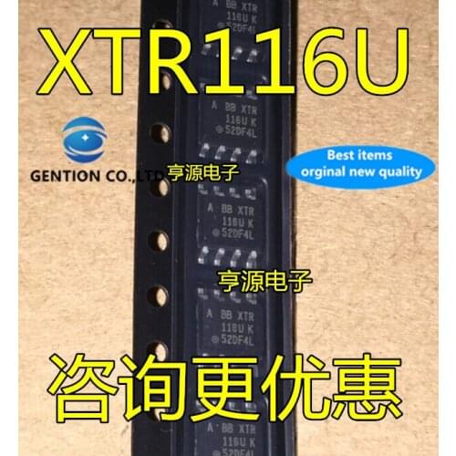 400Pcs XTR116UA XTR116U XTR116 116U 116UK SOP8 in stock 100% new and original