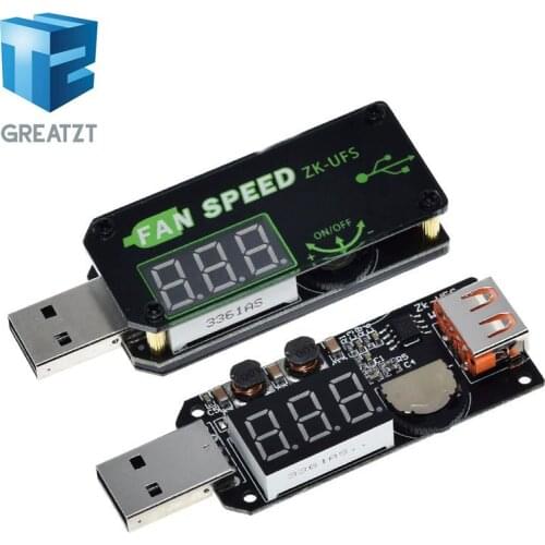 5V 5W USB Fan Governor Timer LED Dimming Module Voltage Adjustable Speed Controller For Office Car Student Dormitory