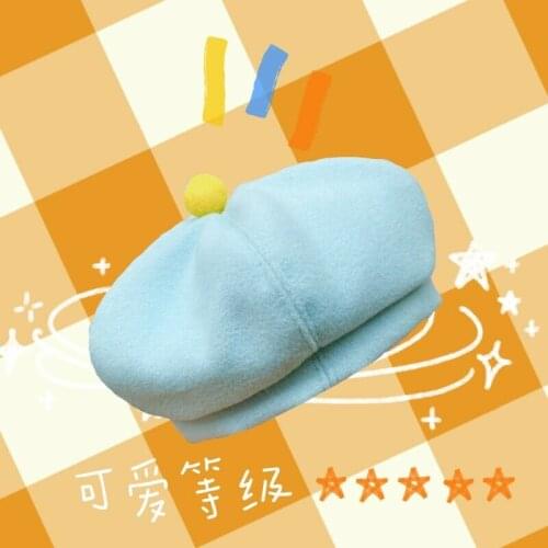 Cosmile Hand-made BJD Doll Accessories Ball top Hat Hair hoop Headwear Beret Cap Cute Cosplay gift limited cosplay