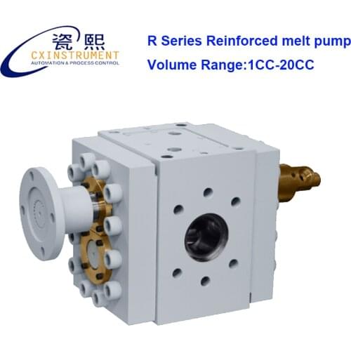 CX-R Good pressure oil gear pump gear Durable melt high temperature high pressure pump Volume Range 1CC-20CC