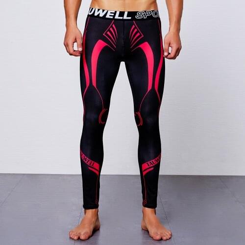 Long pants Fashion Mens Long Johns Underwear for Man Stretch Hipster Low-waist Printed Underpants Comfortable Male Leggings