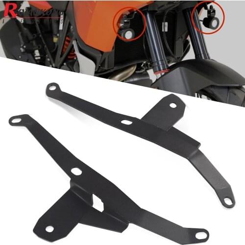 For 1090 1290 Adventure AllYear Motorcycle Fog lamp Spotlight Bracket Holder Spot Light Mount 1290 Super ADVENTURE R S 17-19