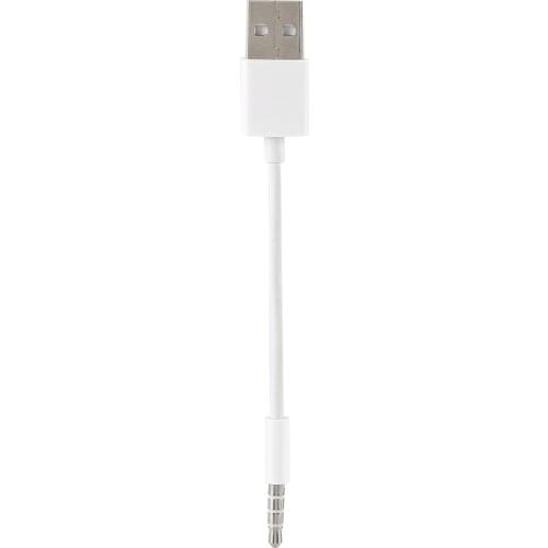 USB to 3.5mm Transfer Audio Adapter Cable 3.5mm Jack to USB 2.0 Data Sync Charger Cable cord for Apple iPod Shuffle 3rd 4th 5th