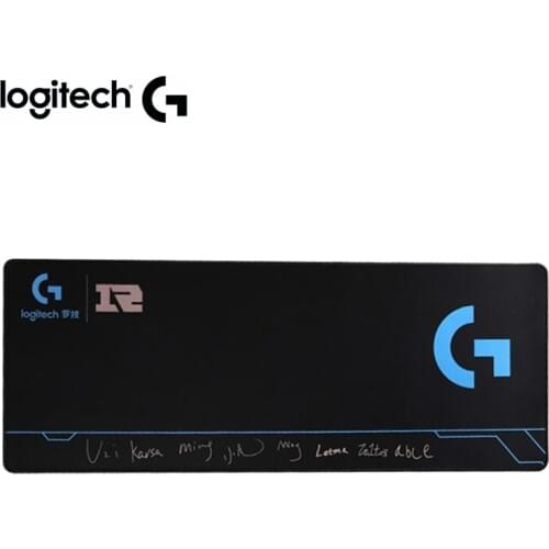 Logitech Customized RNG Singature Mousepad Large Size Gaming Mouse Pad for PC Mouse Pad Gamer Gaming Accessories Desk Laptops