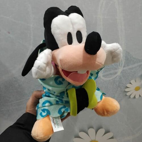 Disney Mickey Minnie Mouse Cartoon Baby Goofy Dog Cute Plush Stuffed Doll Kids Birthday Gifts