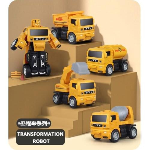 MKTOYS Engineering Cars Excavator Trucks Mixer Firefighting Car Birthday Christmas Gifts for Kids Diecast Model Toys for Boys