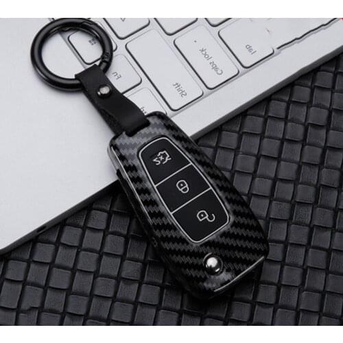 Alloy Car Remote Key Fob Shell Cover Case For Ford Ranger C-Max S-Max Focus Galaxy Mondeo Transit Tourneo Custom