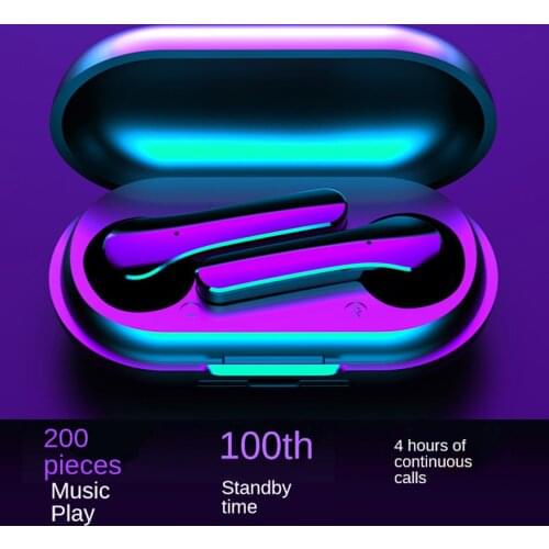 TWS Y18 Wireless Earphones 5.0 Bluetooth Waterproof 9D Hadset with Microphone Stereo Headset In-Ear Earbuds Wireless Earphone