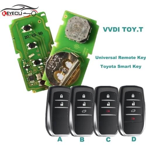 Xhorse VVDI XM Smart Key Universal Remote Key Support Renew and Rewrite for Toyota Work for Plus Max VVDI2 VVDI Mini