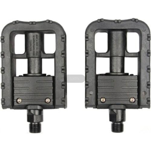 Bike Pedals Universal Plastic Mountain Road Bicycle Foldable Cycling Non-slip Cleats Durable Mtb Pedal Cleat Bicycle Pedal