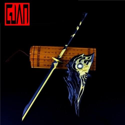 21cm alloy sword toy weapon model decoration Chinese ancient sword role-playing animation game peripheral key pendant