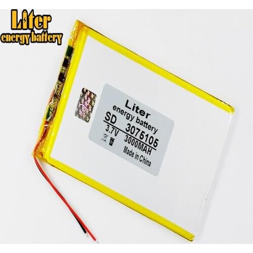 3.7 V polymer battery 3000mah story electromechanical zishu emphasize battery 7 inch tablet 3075105