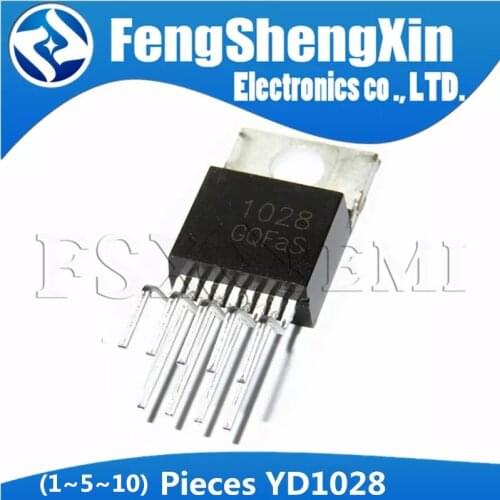 5~10)pcs/lot New YD1028 TO-220-9 1028 18W CAR RADIO POWER AMPLIFIER