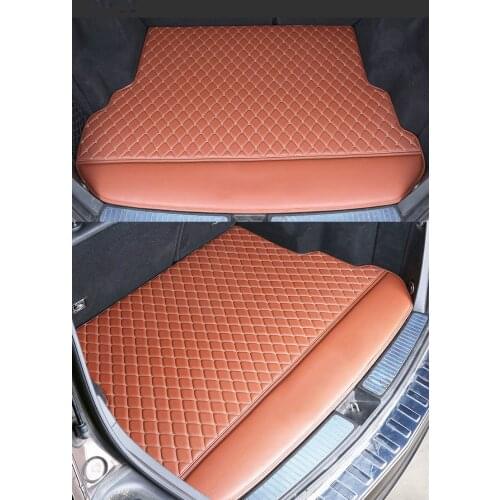 Custom Car Trunk Mat for MINI COOPER COUNTRYMAN CLUBMAN PEACEMAN Waterproof Durable Boot Carpets