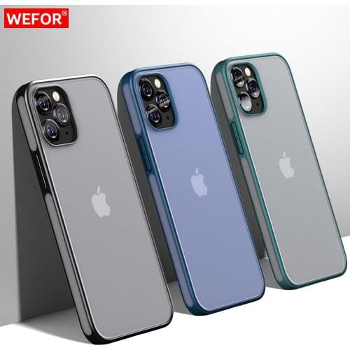 Diamond Series for iPhone 12 Case/iPhone 12 Pro Case 6.1 Inch (2020), Slim Shockproof Hard PC Back with Soft Edge Phone Case