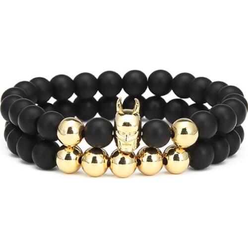 Black 8mm bohemian multicolor Agate beads Chakra Reiki Buddha Yoga Bracelet elastic adjustable Volcanic Stone Bangles xfb4
