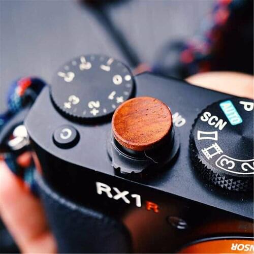 For Sony RX1RM2 RX1RII RX1 RX1R Wooden Wood Shutter Release Button