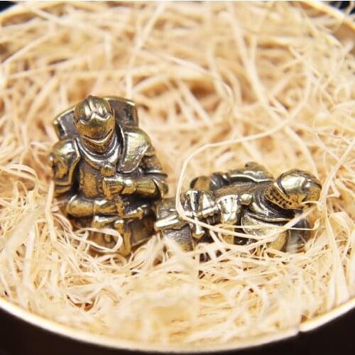 EDC Retro Paracord Beads Vicissitudes Templar Knight Brass Crusader Armor Warrior Knife Umbrella Rope DIY Knife Beads Outdoor