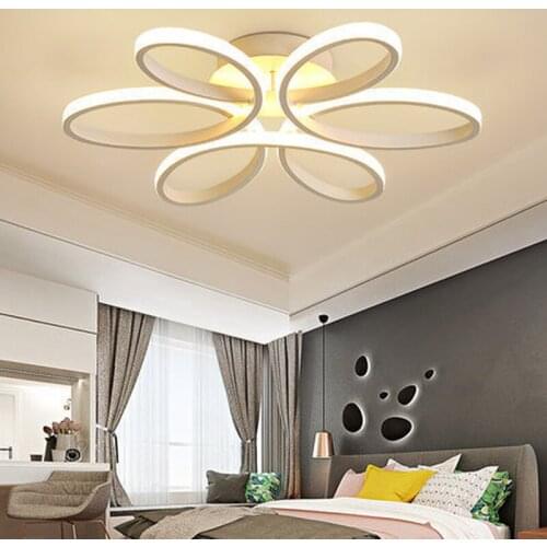 Modern LED Ceiling Lights control for Living room Bedroom Aluminum boby indoor plafond Lamp flush mount ZM1111