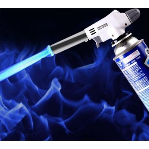 New Gas Torch Airbrush Cooking Soldering Pistol Butane AutoIgnition Lighter Heating Welding Burner Jet Flame Gun Outdoor Tools